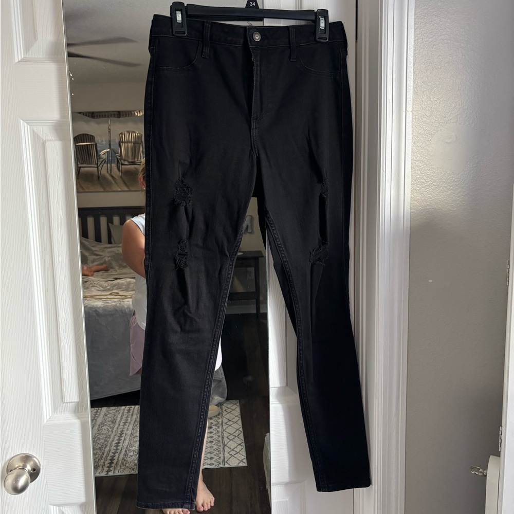 Hollister curvy high rise jean legging